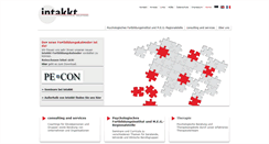 Desktop Screenshot of intakkt.de